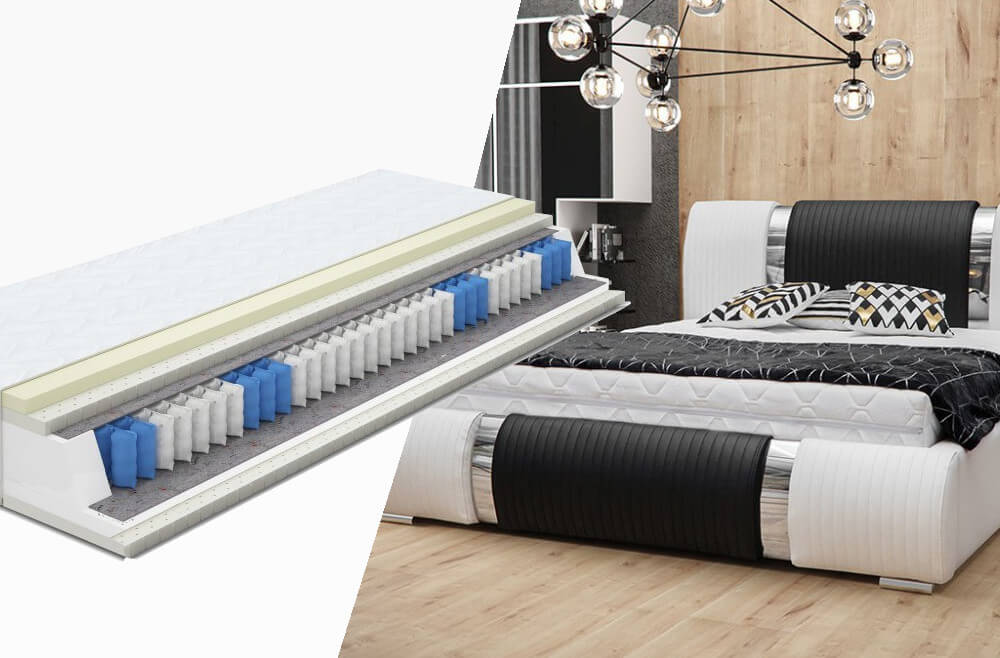 Producent materacy łóżek tapicerowanych kontynentalnych